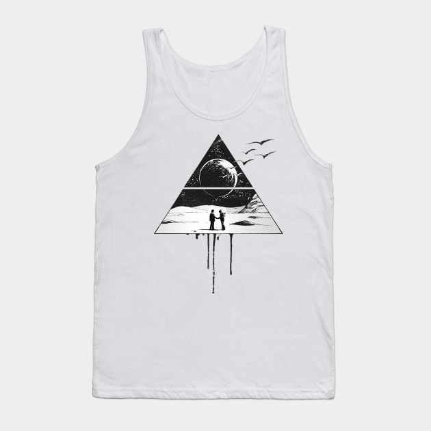 Floyd - The Moon Tank Top by ly.s_art